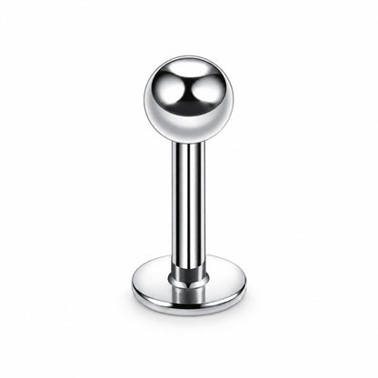 Core Ball Titanium Flatback Stud complete design on a white background.