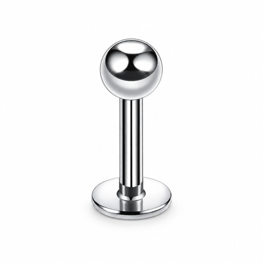 Core Ball Titanium Flatback Stud