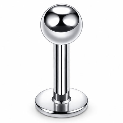 Core Ball Titanium Flatback Stud close detail of the original design.