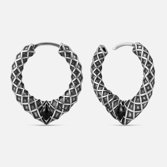 SERPENT SCALE EARRINGS
