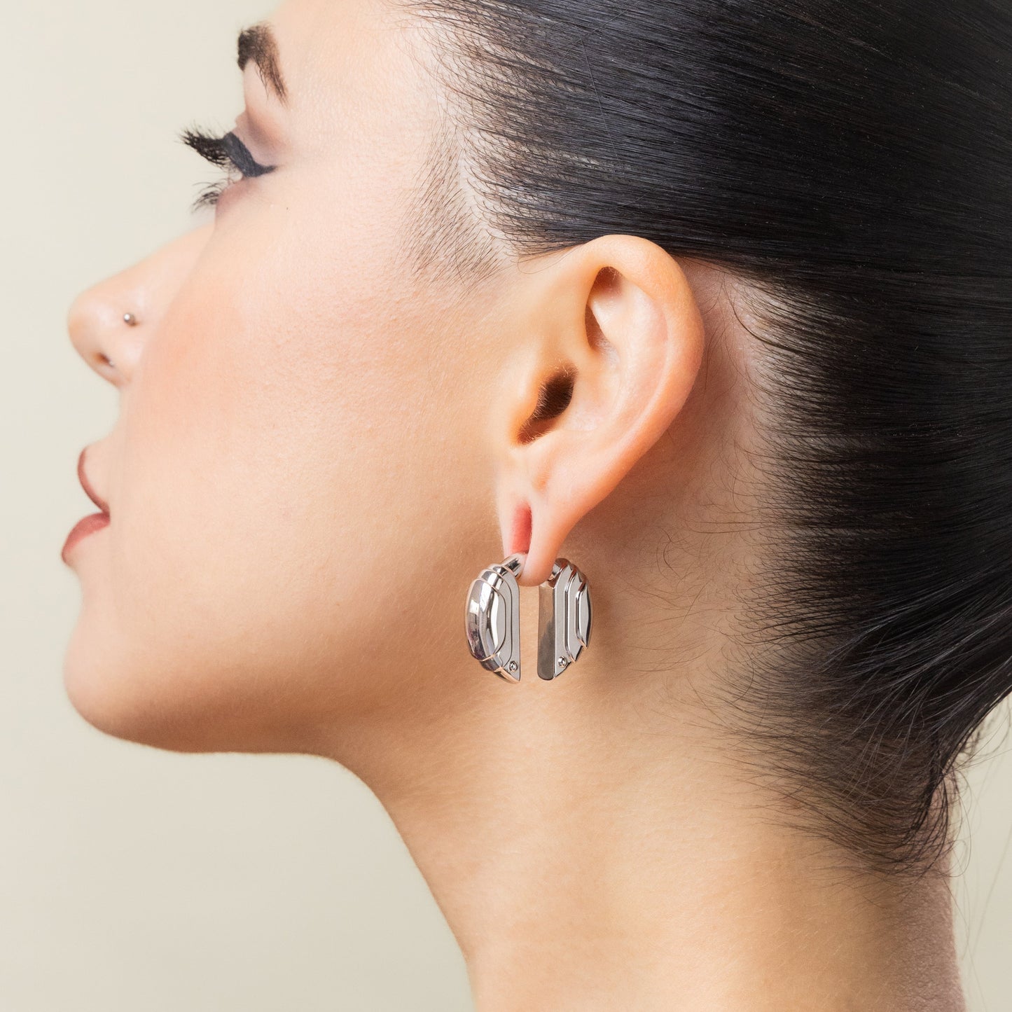 Windmühlen-Origami-Ohrgewichte