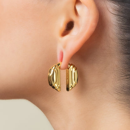 Windmühlen-Origami-Ohrgewichte