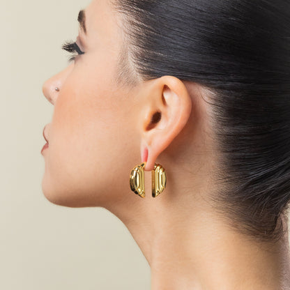 Windmühlen-Origami-Ohrgewichte