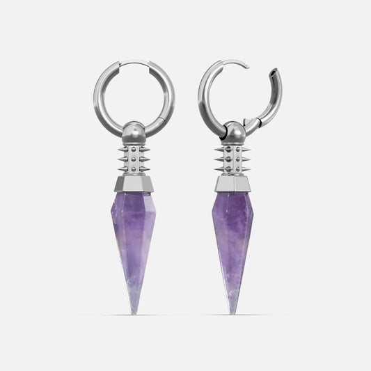 RIVET PRISM EARRINGS