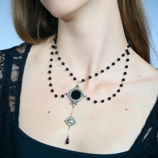 SCRYING MIRROR NECKLACE