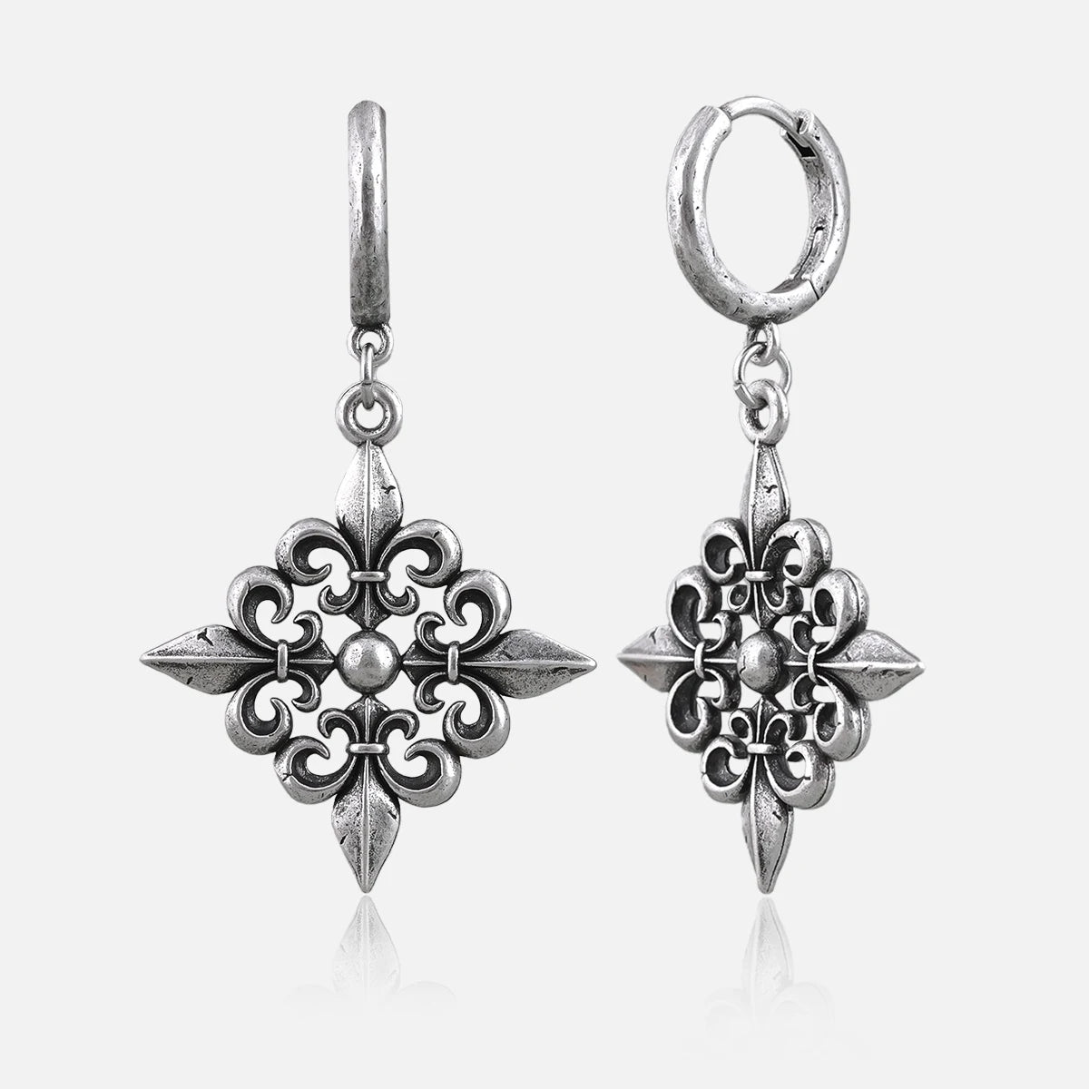 FLEUR-DE-LIS ELEGANCE EARRINGS