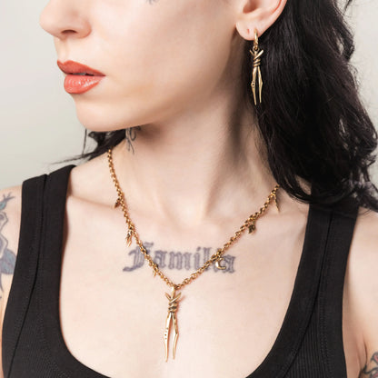 BOUND TWIN NECKLACE
