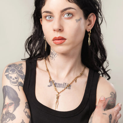 BOUND TWIN NECKLACE